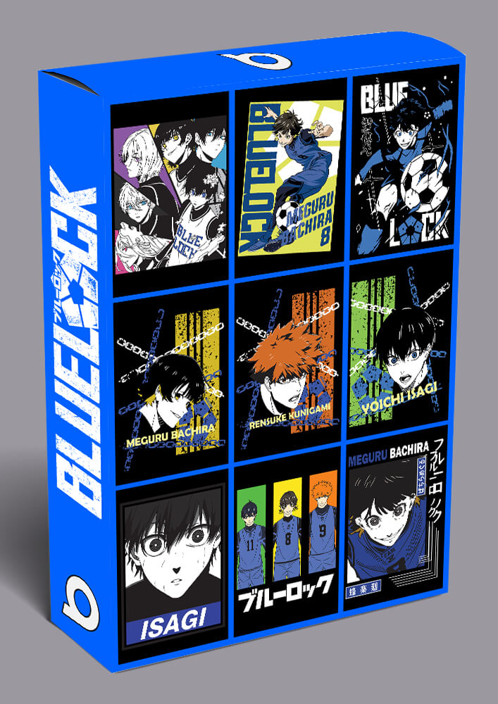 Blue Lock Anime Vector T-shirt Designs Bundle Templates