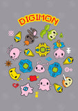 Digimon Anime Vector T-shirt Designs Bundle Templates