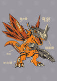 Digimon Anime Vector T-shirt Designs Bundle Templates
