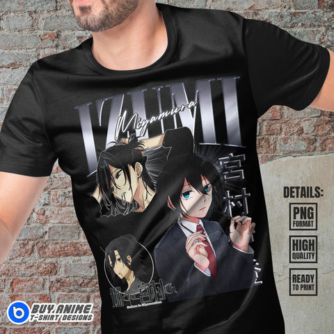 Izumi Miyamura Horimiya Anime Bootleg T-shirt Design