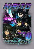 Anime Bootleg T-shirt Designs Bundle Templates #1
