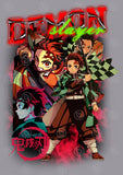 Anime Bootleg T-shirt Designs Bundle Templates #5