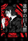 Attack On Titan Anime Vector T-shirt Designs Bundle Templates