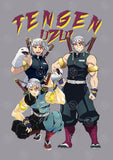 Demon Slayer Bootleg T-shirt Designs Bundle Templates