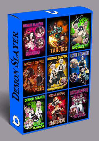 Demon Slayer Bootleg T-shirt Designs Bundle Templates #2