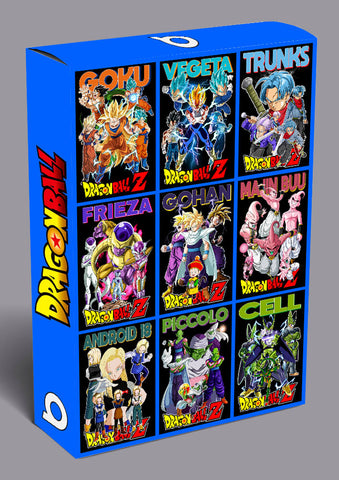 Dragon Ball Bootleg T-shirt Designs Bundle Templates