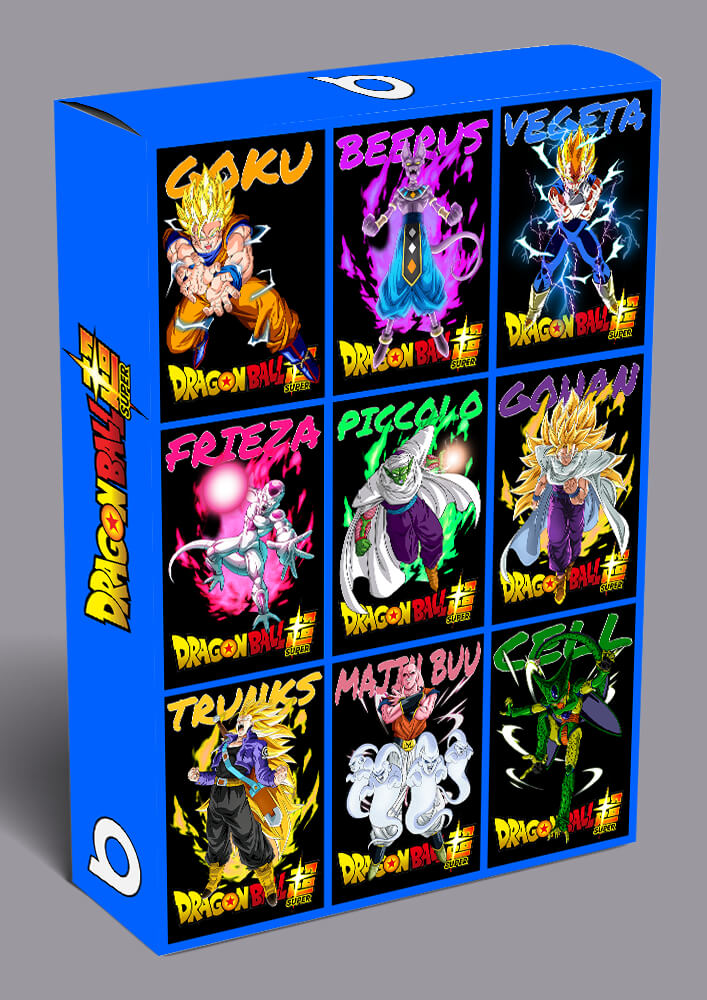 Dragon Ball Super Bootleg T-shirt Designs Bundle Templates #3