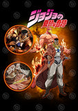 Jojo’s Bizarre Adventure Bootleg T-shirt Designs Bundle Templates