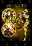 Jojo’s Bizarre Adventure Bootleg T-shirt Designs Bundle Templates