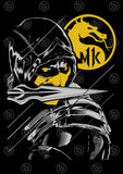 Mortal Kombat Anime Vector T-shirt Designs Bundle Templates