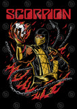 Mortal Kombat Anime Vector T-shirt Designs Bundle Templates