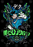 My Hero Academia Anime Vector T-shirt Designs Bundle Templates #3
