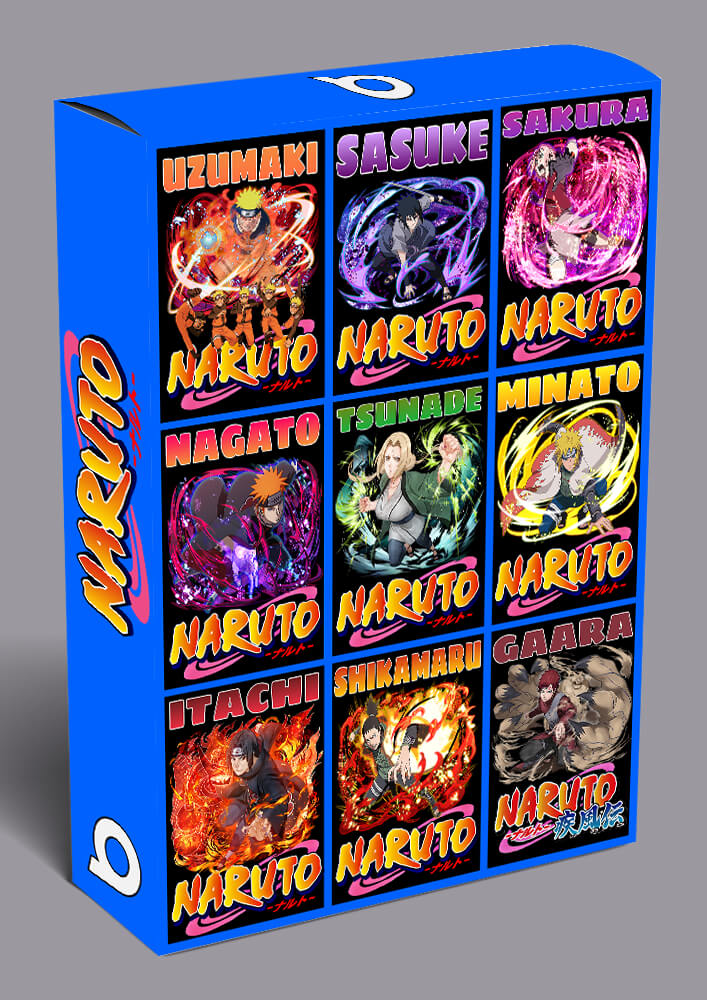 Naruto Bootleg T-shirt Designs Bundle Templates #1