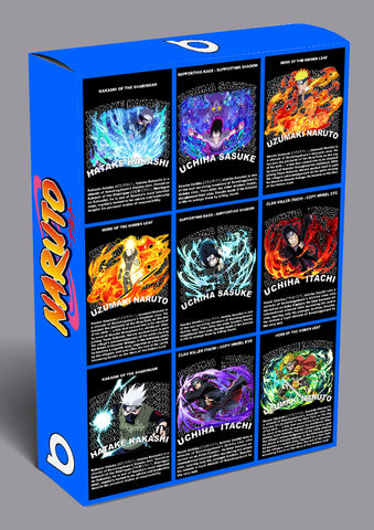 Naruto Bootleg T-shirt Designs Bundle Templates #3