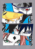 Naruto Anime Vector T-shirt Designs Bundle Templates #3