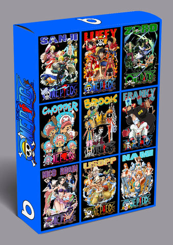 One Piece Bootleg T-shirt Designs Bundle Templates #2