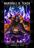 One Piece Bootleg T-shirt Designs Bundle Templates #6
