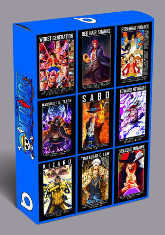 One Piece Bootleg T-shirt Designs Bundle Templates #6