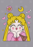 Sailor Moon Anime Vector T-shirt Designs Bundle Templates