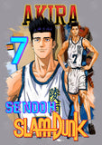 Slam Dunk Bootleg T-shirt Designs Bundle Templates