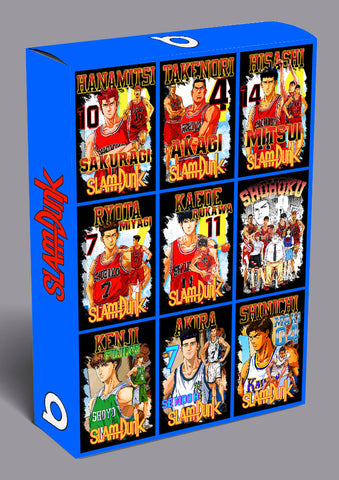 Slam Dunk Bootleg T-shirt Designs Bundle Templates