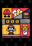 Super Mario Vector T-shirt Designs Bundle Templates V4