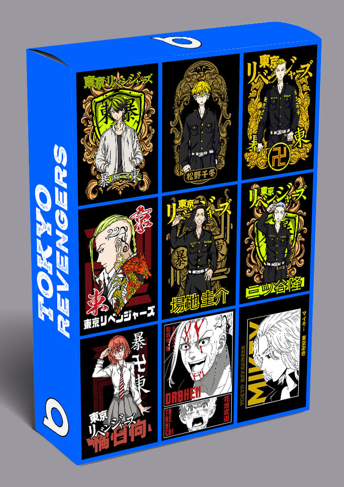Tokyo Revengers Anime Vector T-shirt Designs Bundle Templates #2