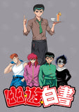 YuYu Hakusho Bootleg T-shirt Designs Bundle Templates #2
