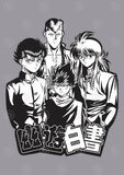 Yu Yu Hakusho Anime Vector T-shirt Designs Bundle Templates